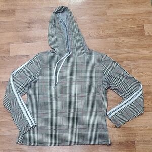 Plaid Hooded Women's Jacket
